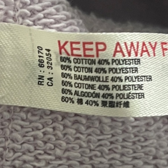 FP Movement Lavender Convertible Oversized Hoodie Sz XS - Picture 9 of 9